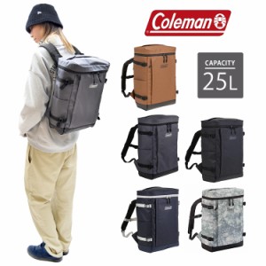 Coleman コールマン SHIELD25 シールド25 リュック バックパック 25L スクエア メンズ レディース シンプル カジュアル アウトドア 通学 