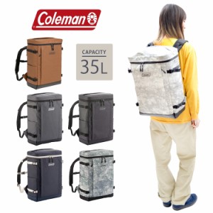 Coleman コールマン SHIELD35 シールド35 リュック バックパック 35L スクエア メンズ レディース シンプル カジュアル アウトドア 通学 