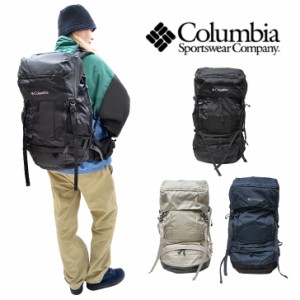 【Columbia】PU8655 ワイルドウッド 45L+5L バックパック コロンビア 登山リュック 腰ベルト付き レインカバー 山小屋泊 テント泊 Extree