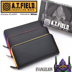 DEVICE 【新世紀エヴァンゲリオンコラボ】DEVICE×A.T.FIELD ターポリン 長財布 エヴァ コラボ 長財布 財布 ウォレット ラウンド ファス
