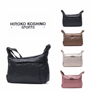 【レターパック配送/時間指定不可】HIROKO KOSHINO SPORTS ヒロココシノスポーツ 船型ショルダー HKO02 斜め掛け 鞄 カバン バッグ 超軽