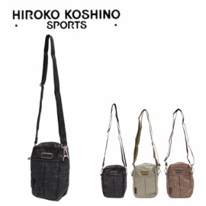 【レターパック配送/時間指定不可】HIROKO KOSHINO SPORTS ヒロココシノ ショルダーバッグ HLD30 ショルダー 取り外し可能 肩掛け 斜め掛