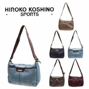 HIROKO KOSHINO SPORTS コシノヒロコ HSBO3920 ショルダーバッグ 横型 ヨコ型 ショルダー バッグ 斜め掛け 肩掛け カバン サコッシュ レ