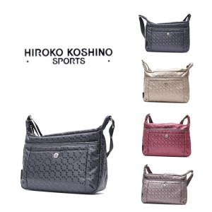 【レターパック配送/時間指定不可】HIROKO KOSHINO SPORTS ヒロココシノスポーツ　横型ショルダー(M)　HSBP4910　斜め掛け　鞄　カバン　