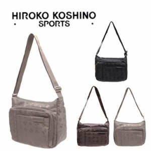 HIROKO KOSHINO SPORTS コシノヒロコ HSBQ4520 ショルダーバッグ 横型 ヨコ型 ショルダー バッグ 斜め掛け 肩掛け カバン サコッシュ レ