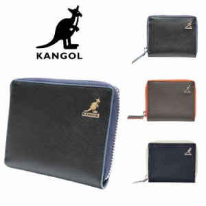 KANGOL カンゴール レザー 牛革 折り財布 250-10100 ビジネス フォーマル 通勤 営業 普段使い 日常使い デイリーユース タウンユース 男