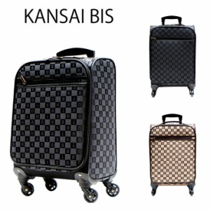 KANSAI BIS カンサイビズ 25L ソフトキャリーバッグ 19900 バロン キャリー バッグ ソフトタイプ 旅行 機内持ち込み可能 買い物 ブラック