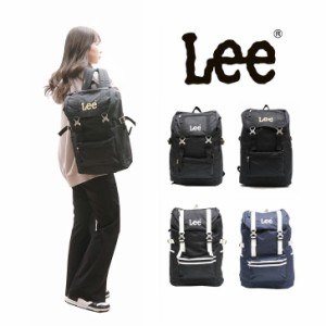 【ポイント10倍】Lee リー デイパック バックパック 320-4800 リュックサック 被せリュック ベルトリュック B4 25L メンズ レディース 男