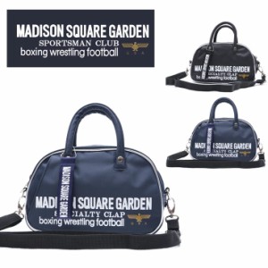 【レターパック配送】MADISON SQUARE GARDEN マジソンスクエアガーデン ショルダーバッグ ミニボストン マジソンバッグ 鞄 旅行 おでかけ