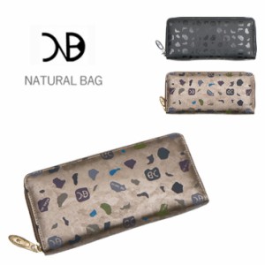 NATURALBAG ナチュラルバッグ NBランダム レディース 長財布 7120 マットブラック ブラック ブロンド 茶 黒 軽量 コンパクト 薄型 プレゼ