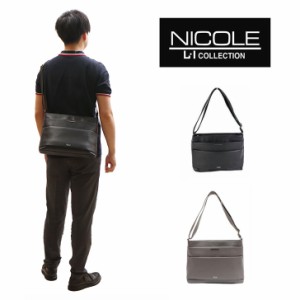 【正規取扱店】NICOLE ニコル リップル NIL274 ショルダーバッグ メンズ 男性 かっこいい カジュアル きれいめ おしゃれ 人気 おでかけ 