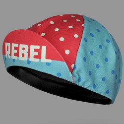 BELLO CYCLIST ヴェロサイクリスト コットン100% キャップ REBEL POLKA