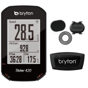BRYTON ブライトン RIDER420T GPSサイクルコンピューター  ケイデンス/心拍センサー付