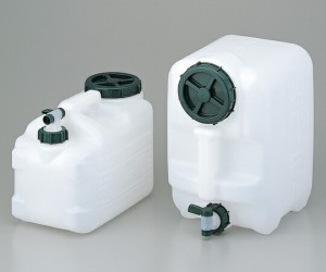 1-9402-01　水用ポリタンク　マグナムワイド１０Ｌ