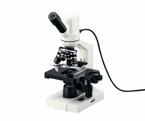 3-6301-01　デジタル生物顕微鏡　単眼　M-81D