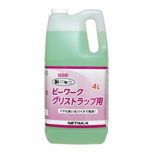 ニイタカ ビーワーク グリストラップ用微生物製剤 4L 989311 2個セット