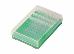 ケニス　PCRチューブラック　LT-96　蛍光緑