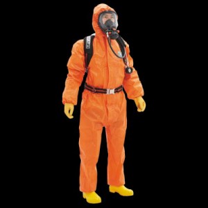 シゲマツ 全身化学防護服(限定使用)(アンセル製) マイクロケム5000 S 1個