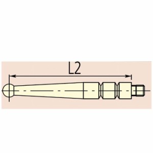 株式会社ミツトヨ　測定子/テストインジケータ用/0．5Dポイント　190654