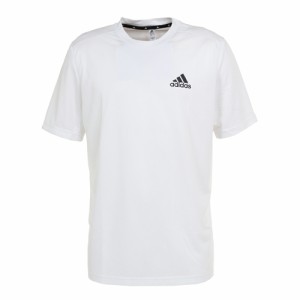 (アディダス）adidas Ｍ　Ｄ２Ｍ　ＰＬ　Ｔシャツ トレーニングウエア 半袖ワンポイントＴ 42164-GM5509WHT