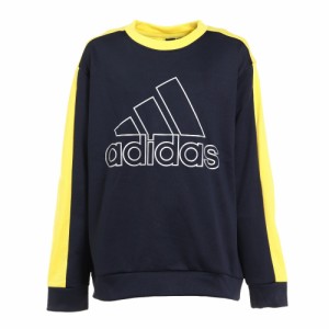 (アディダス）adidas ＹＢ　カラーブロック　クルース　ウェットトレーニングウエア スウェットシャツ VB283-HM9586