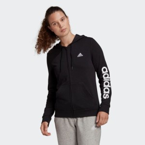 (アディダス）adidas Ｗ　ＥＳＳ　リニア　スウェット　ＦＺフーディ トレーニングウエア スウェットパーカー 28863-GL0791