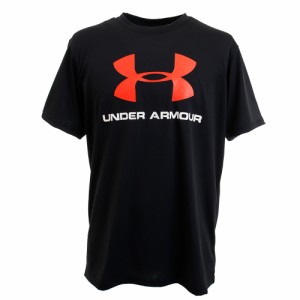 (アンダーアーマー）UNDER ARMOUR ＵＡ　Ｔｅｃｈ　Ｂｉｇ　Ｌｏｇ　ｏ　ＳＳ トレーニングウエア 半袖Ｔシャツ 1359132-001BLK