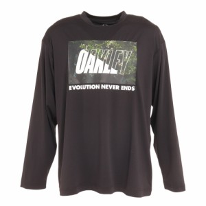 (オークリー)ＥＮＨＡＮＣＥ　ＱＤ　ＬＳ　Ｔ　ＥＥ　ＢＯＬＤ　ＥＶＯ　２． トレーニングウエア 長袖Ｔシャツ FOA405178-02E