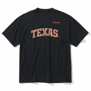 スポルディング Ｔシャツ　テキサス　レタード バスケットボール Ｔシャツ SMT23044TX BLK