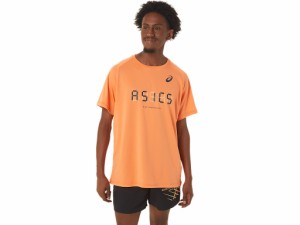 アシックス プリント半袖シャツ 陸上 Ｔシャツ 2091A624.700