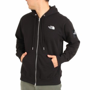 (ノースフェイス）THE NORTH FACE スクエアロゴフルジップ トレッキング カットソー NT12335 K