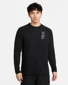 (ナイキ) nike 　ＤＦ　グラフィック　Ｌ　／Ｓ　クルー トレーニングウエア 長袖Ｔシャツ DV9828-010