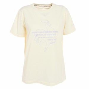 (ルコック)ヘランカＳＵＮＳＣＲＥＥＮ半袖　Ｔシャツ トレーニングウエア 半袖Ｔシャツ QMWVJA01-WHT