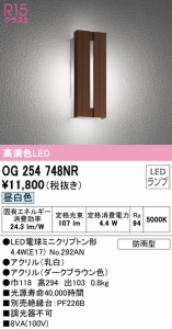 (送料無料) オーデリック OG254748NR エクステリアライト LEDランプ 昼白色 ODELIC