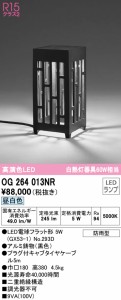 (送料無料) オーデリック OG264013NR エクステリアライト LEDランプ 昼白色 ODELIC