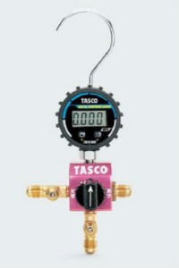タスコ TASCO TA123DG ボールバルブ式デジタルシングルマニホールド