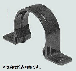 未来工業 SF-36K PF管両サドル リブ有り 黒(20個入)