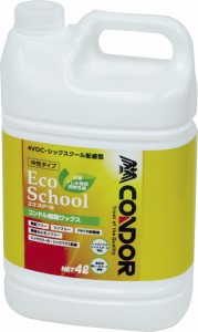 山崎産業 CH709-004X-MB コンドル 樹脂ワックス「エコスクール」 4L (代引不可)