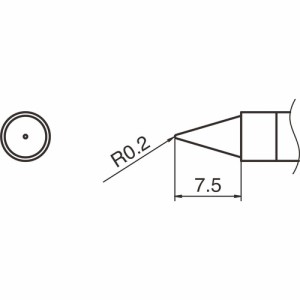 白光 T36B こて先 B型 HAKKO