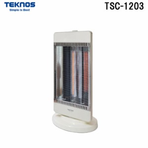 テクノス TSC-1203 コンビヒーター1200W ホワイト 暖房 防寒 TEKNOS