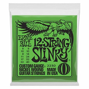 【正規品】 ERNIE BALL 2230 エレキギター弦 12弦 (08-40) 12-STRING SLINKY スリンキー