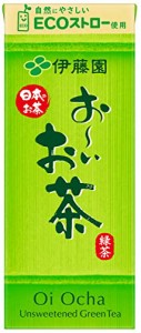 伊藤園 おーいお茶 緑茶 エコパック (紙パック) 250ml×24本