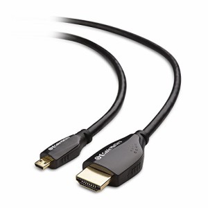 Cable Matters Micro HDMI ケーブル 5m Micro HDMI HDMI変換ケーブル 3Dと4K解像度に対応 マイクロHDMI