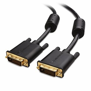 Cable Matters DVI ケーブル 2m DVI-D ケーブル 金メッキ端子 2K解像度 DVI-D デュアルリンクケーブル DVI-DVI