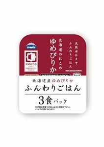 ウーケ ふんわりごはん 北海道産ゆめぴりか (200g×3P)×8個