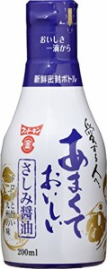 フンドーキン あまくておいしいさしみ醤油 200ml×4本