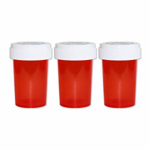 ピルケース - Medicine Pill CASE 【Medium】 3PACK (RED)