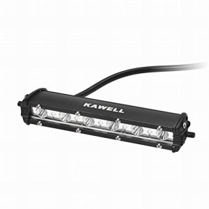 KAWELL 18W LED 作業灯 ワークライト 補助灯 長型 薄型 車 オフロード 12V 24V兼用 狭角 防水防塵 一年保証