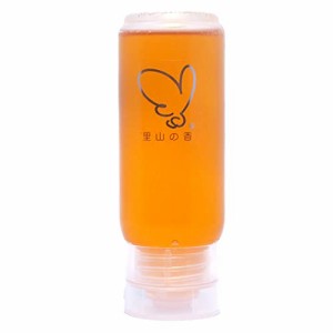 国産 蜂蜜 里山の香 200ｇ ワンタッチボトル （ギフト 自家用）サカサボトル はちみつ ハチミツ みつばち本舗