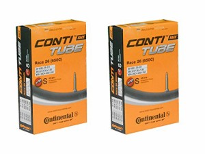 2本セット コンチネンタル Continental Race26(650C) 仏式チューブ 650x20-25C(20-559/25-571) バルブ